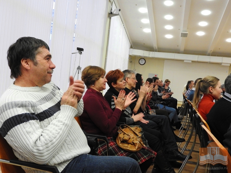Творческая встреча c Олегом Мошниковым в Национальной библиотеке Карелии