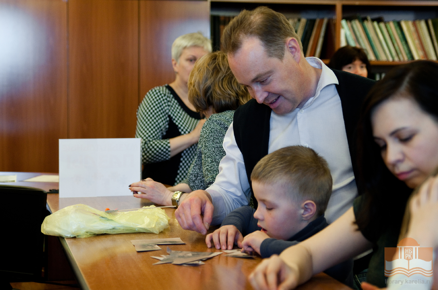 Книжно-театральные превращения в «Библионочь – 2019». Фото: И. Кулакова