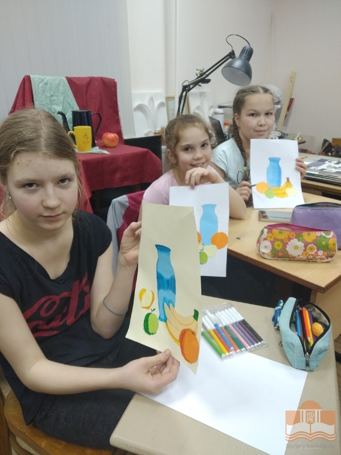 Занятие в рамках проекта «Русский музей: виртуальный филиал» для учащихся школы искусств имени М. А. Балакирева
