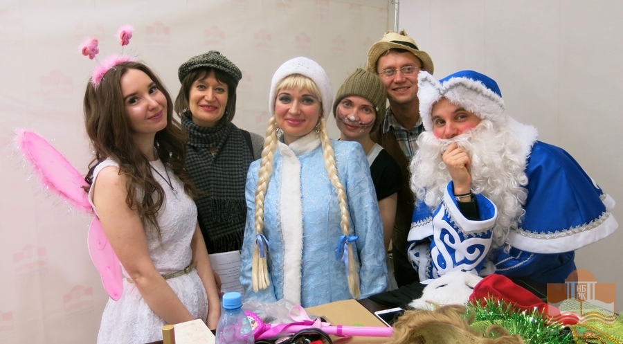 За кулисами новогоднего представления