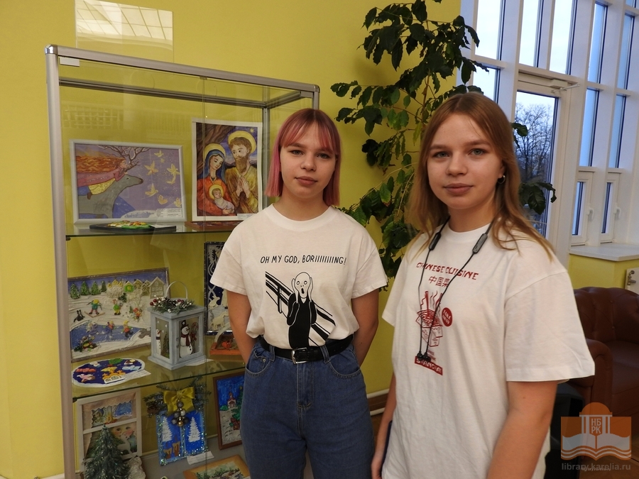 На выставке «Волшебное Рождество»