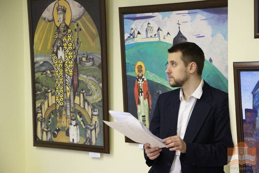 Главный библиотекарь Центра детского чтения НБ РК Владимир Максимкин