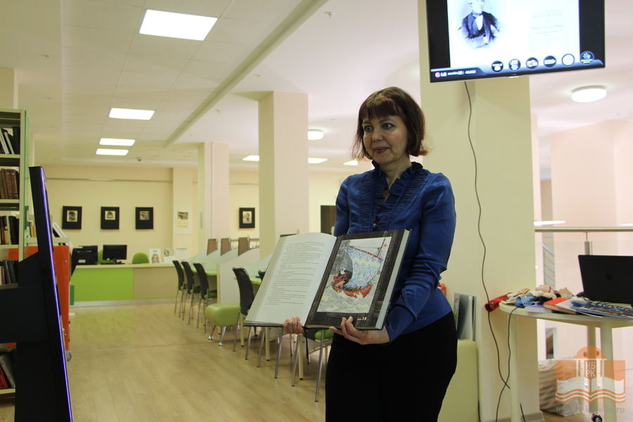 Специалист Центра детского чтения представляет программу «Карельские посиделки»