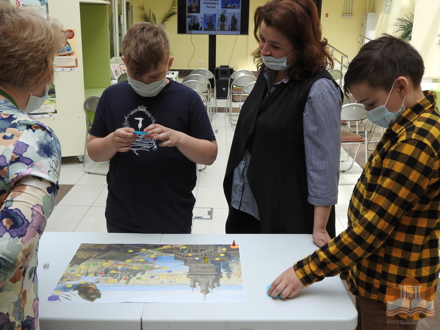 Петрозаводские школьники на просветительской программе «Защитник земли русской Александр Невский»