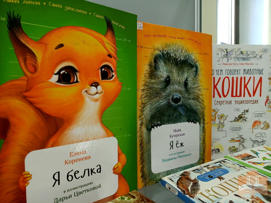 «Дикие, домашние – все такие важные»: тематическая книжная выставка в Центре детского чтения