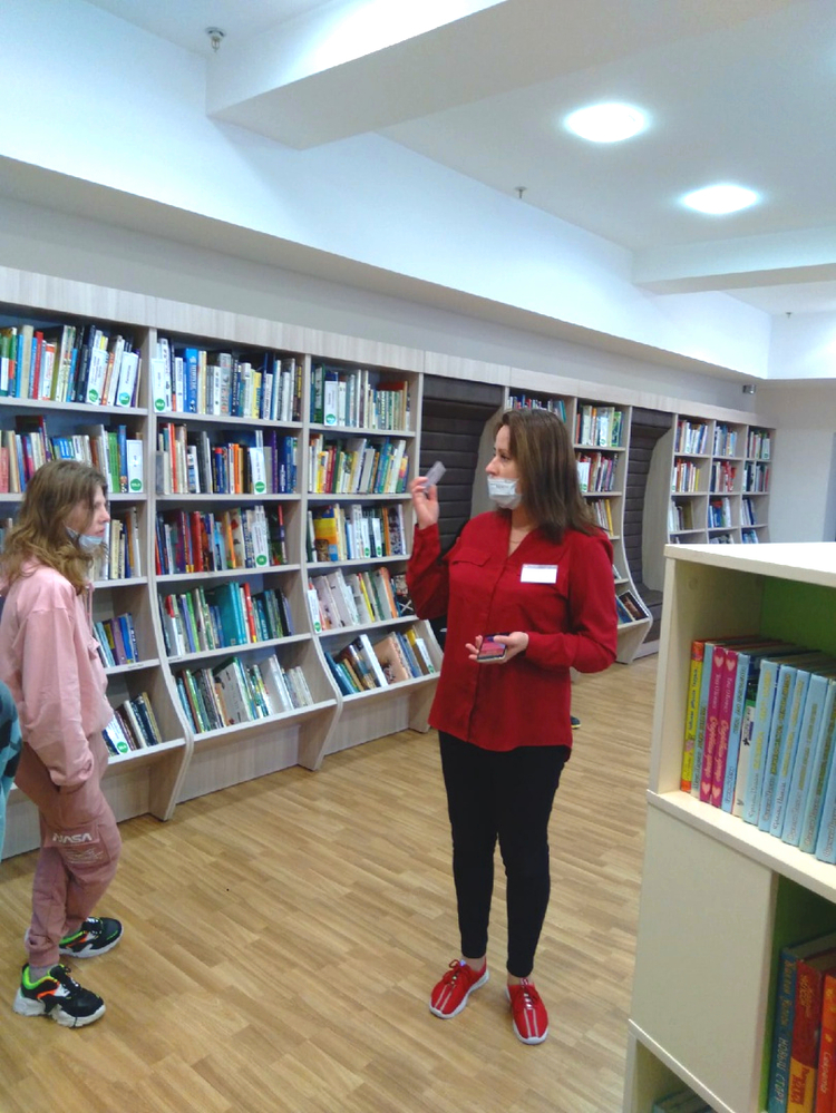 Экскурсия по Национальной библиотеке в рамках проекта «Включайся и будь успешен»