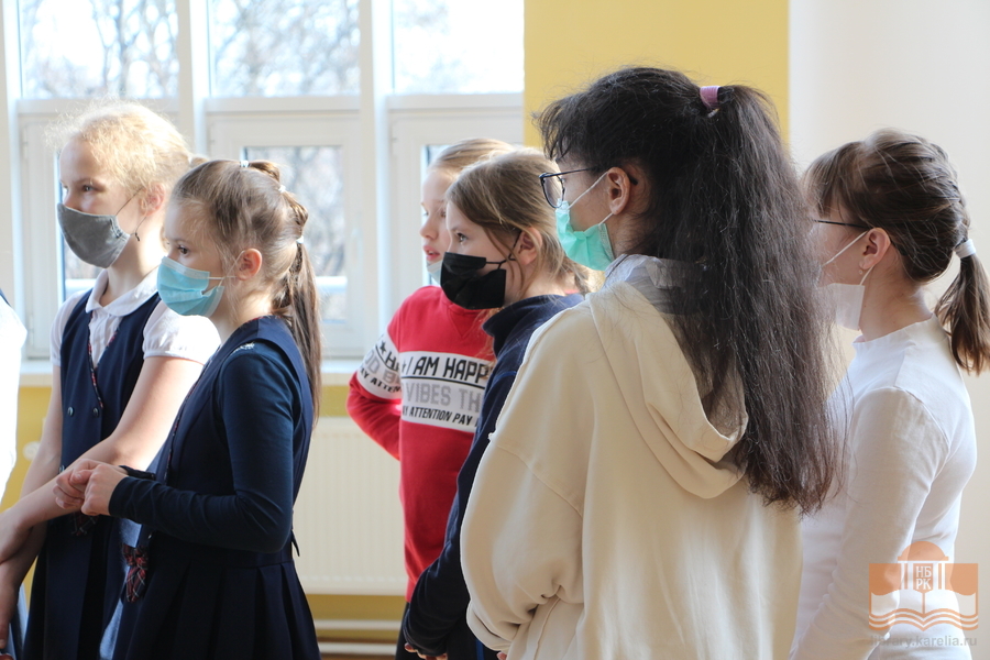 Экскурсия по Национальной библиотеке Республики Карелия для четвероклассников Университетского лицея