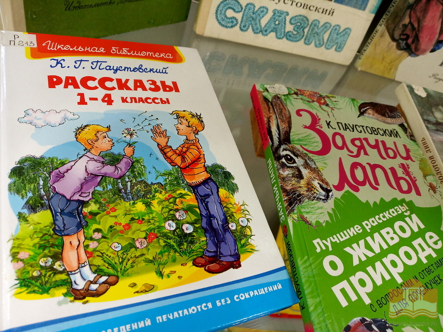 «Писатели-натуралисты»: книжная выставка в Центре детского чтения