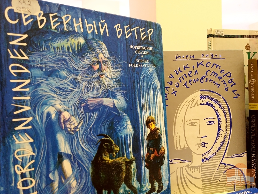 Книги о викингах из фондов Национальной библиотеки Карелии