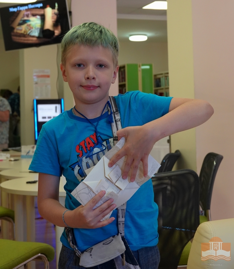 Участник программы проекта «Лето с Национальной библиотекой»