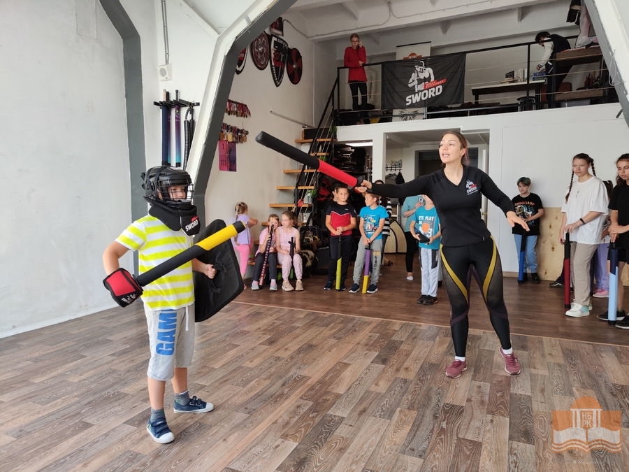 Совместная открытая тренировка клуба «FightУм» и Школы фехтования «SWORD»