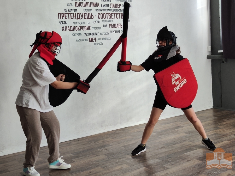 Совместная открытая тренировка клуба «FightУм» и Школы фехтования «SWORD»