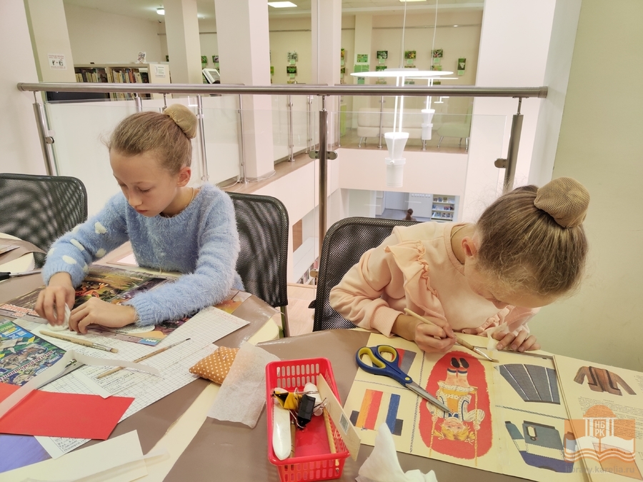 «Чтобы книга жила долго»: третье занятие познавательного цикла «Домашняя библиотека»