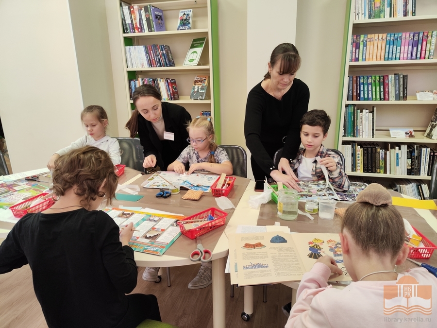 «Чтобы книга жила долго»: третье занятие познавательного цикла «Домашняя библиотека»