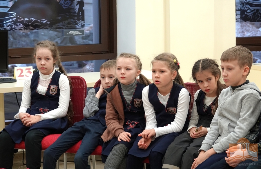Посвящение в читатели учеников второго класса Университетского лицея