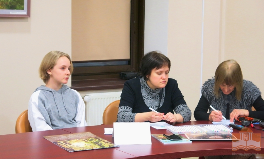 Каждый участник презентации мог проверить свои силы в знании карельского фольклора