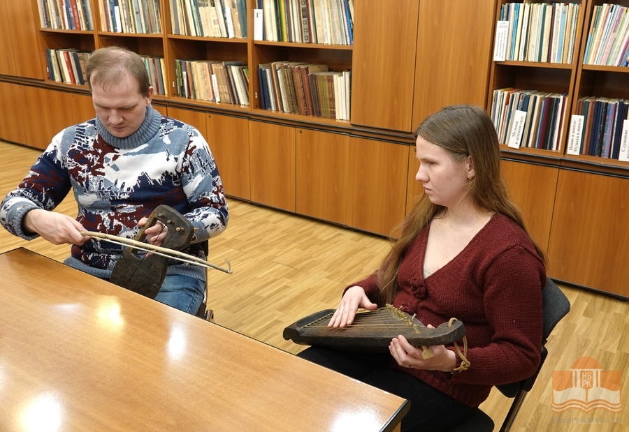 Гости из Санкт-Петербурга в Национальной библиотеке Карелии