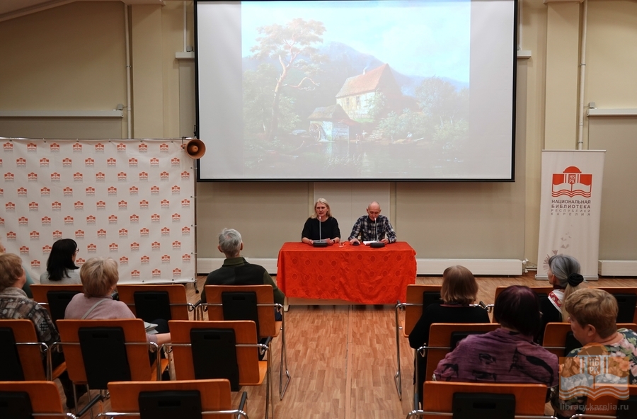 Читка рассказа Яны Жемойтелите «Вечерний звон» в Национальной библиотеке