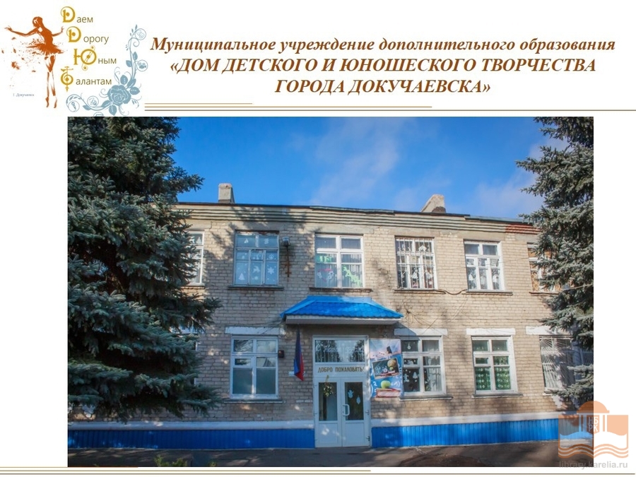 Центр детского и юношеского творчества города Докучаевска