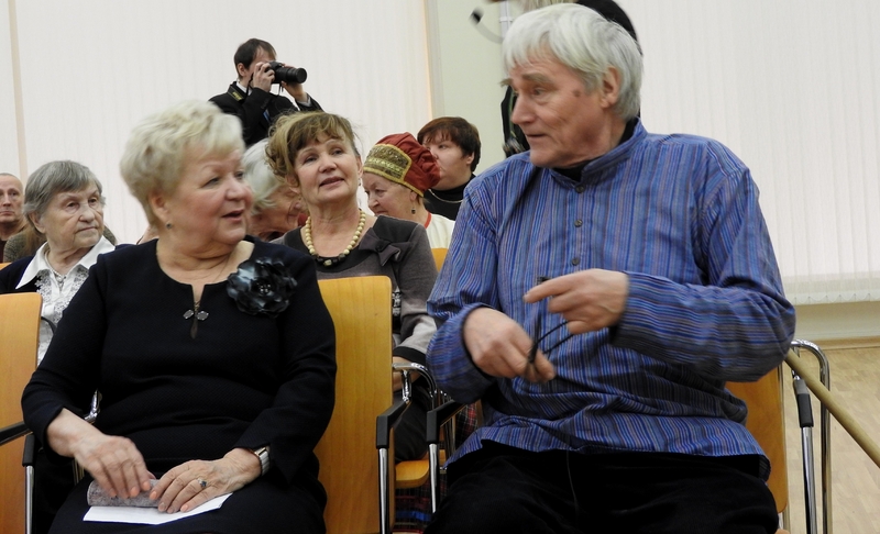 Нина Зайцева и председатель фонда «Юминкеко» Маркку Ниеминен