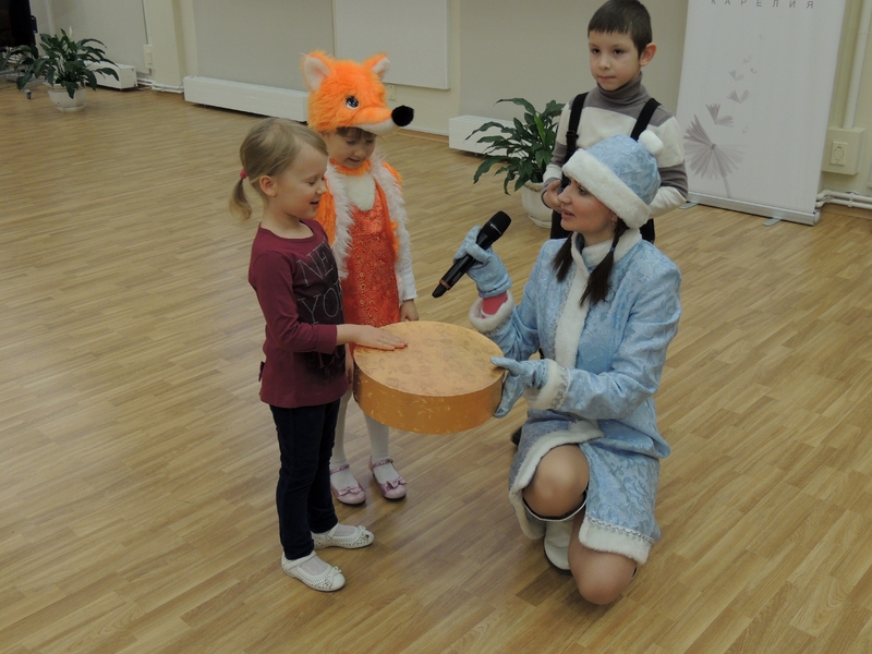 Праздничная программа «Новогодний переполох в библиотеке». Фото: А. Либерцов
