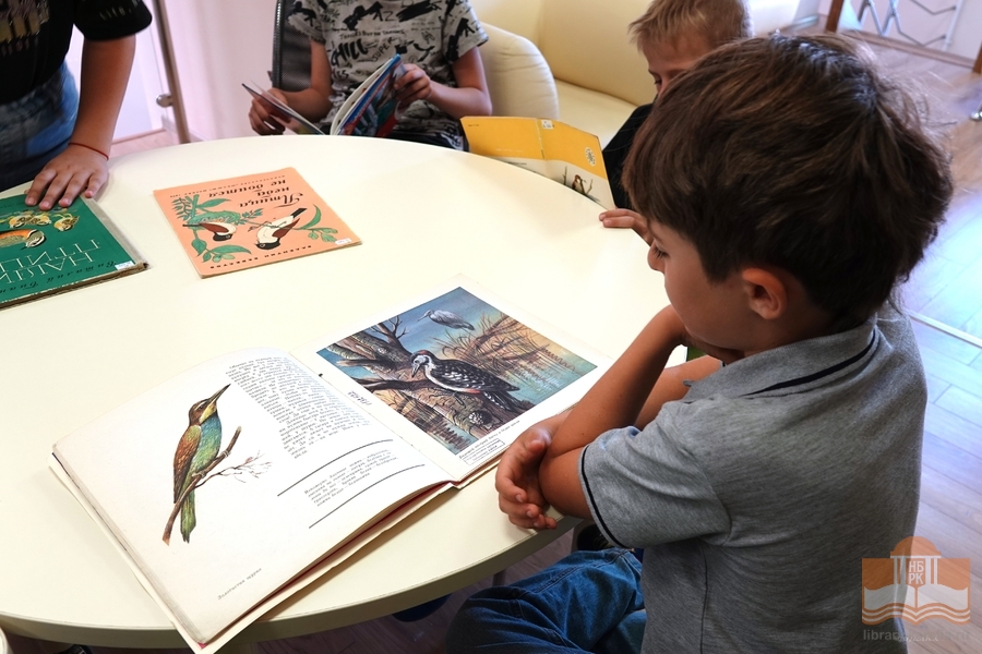 На творческой программе «Птицы на книжных страницах»