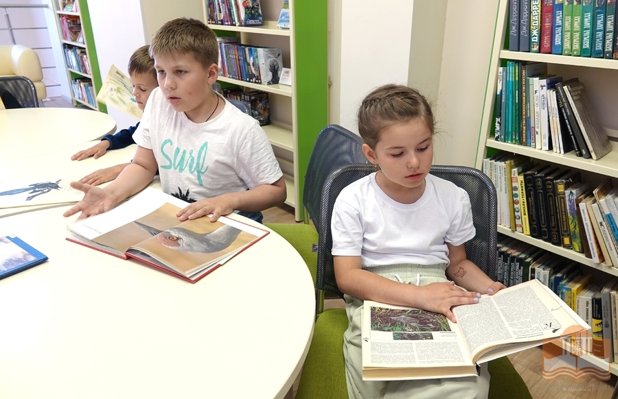 На творческой программе «Птицы на книжных страницах»