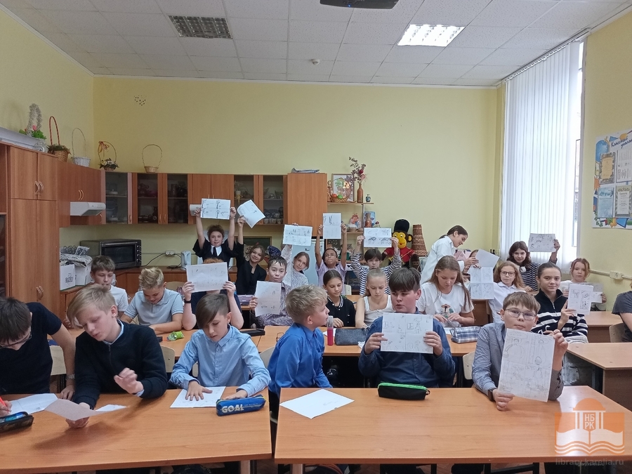 Мастер-класс по созданию комиксов для учащихся четвертых и шестых классов 30 гимназии.