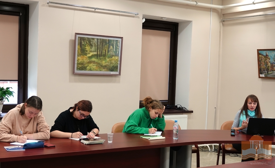 Учебные занятия для студентов Карельского колледжа культуры и искусств