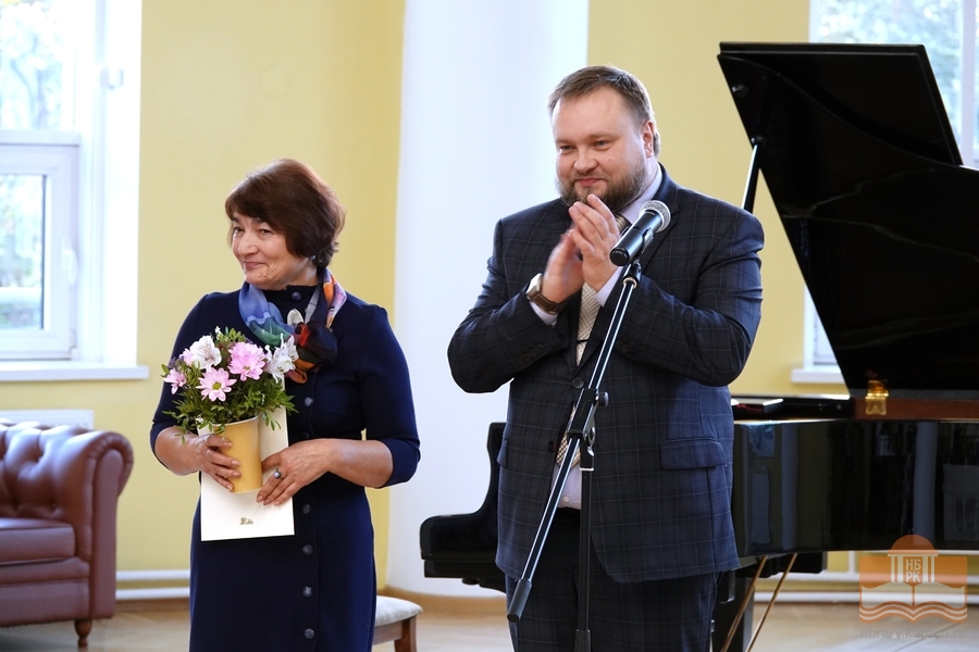 Почетной грамотой Министерства культуры Республики Карелия награждается Татьяна Григорьевна Рудык