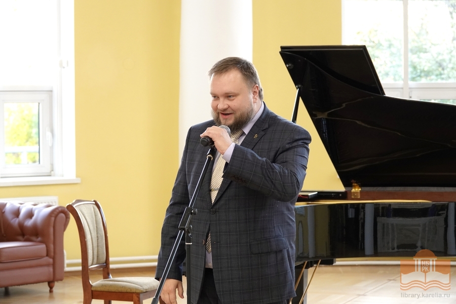 Приветственное слово Министра культуры Республики Карелия Алексея Николаевича Лесонена