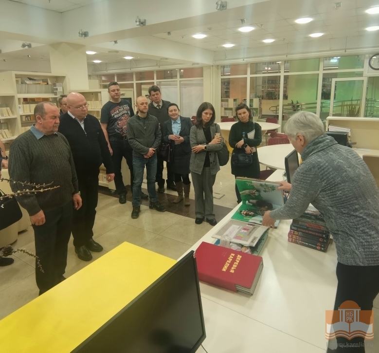 Сотрудники радиотелевизионного передающего центра посетили Национальную библиотеку Карелии