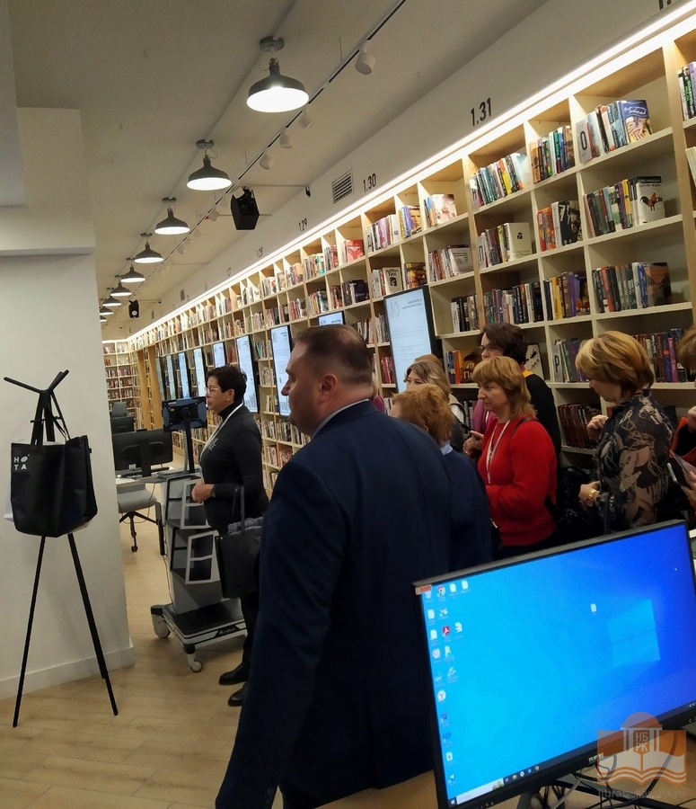 В новом библиотечном пространстве Централизованной библиотечной системы Красногвардейского района Санкт Петербурга