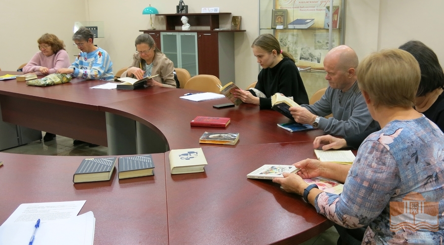 Участники проекта «Иной/Родной» в Национальной библиотеке Карелии