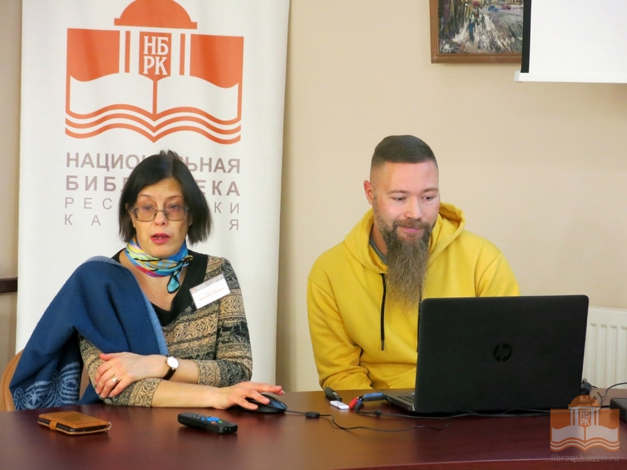 Заседание клуба «Краевед». Ведущая - Маргарита Ванчурова, спикер встречи - Виталий Масалов, организатор Клуба авторских путешествий