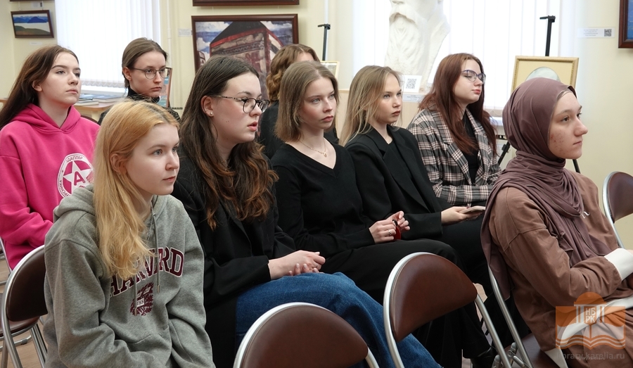 Участники проекта «Французские сезоны» в Национальной библиотеке Карелии