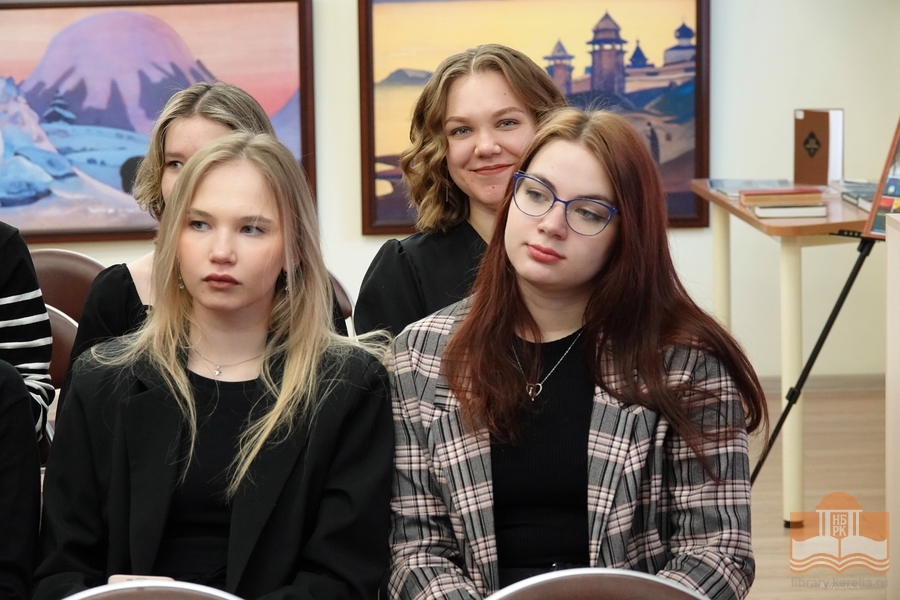Участники проекта «Французские сезоны» в Национальной библиотеке Карелии