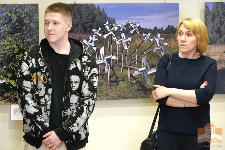 Студенты Петрозаводского автотранспортного техникума в Национальной библиотеке Карелии