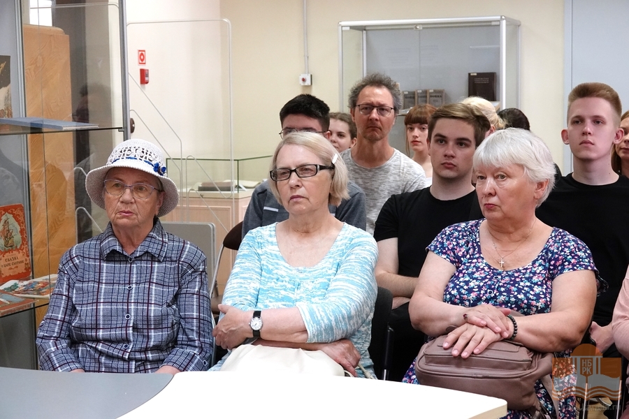 Участники программы «Из Пушкинской коллекции» в рамках «Литературного четверга