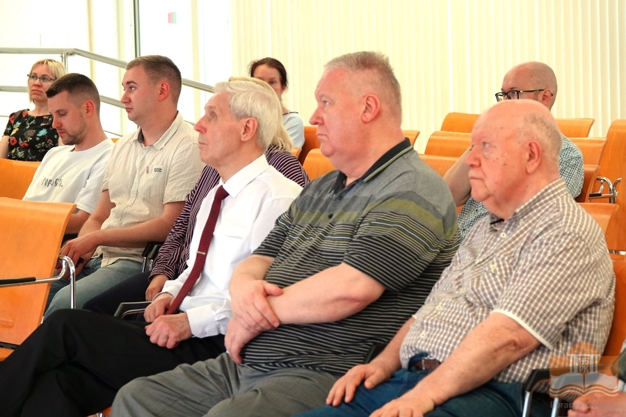 Участники встречи с Вениамином Шаевичем Кагановым
