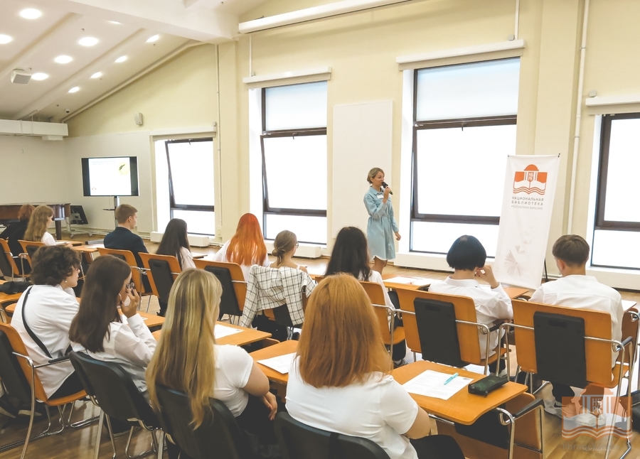 Подготовка к Международной просветительской акции «Литературный диктант». Ведущая программы - Светлана Харина