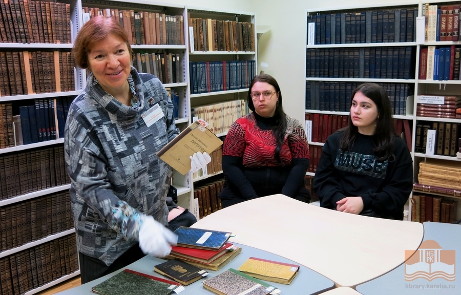 Участники интерактивной экскурсии – студенты Петрозаводского базового медицинского колледжа