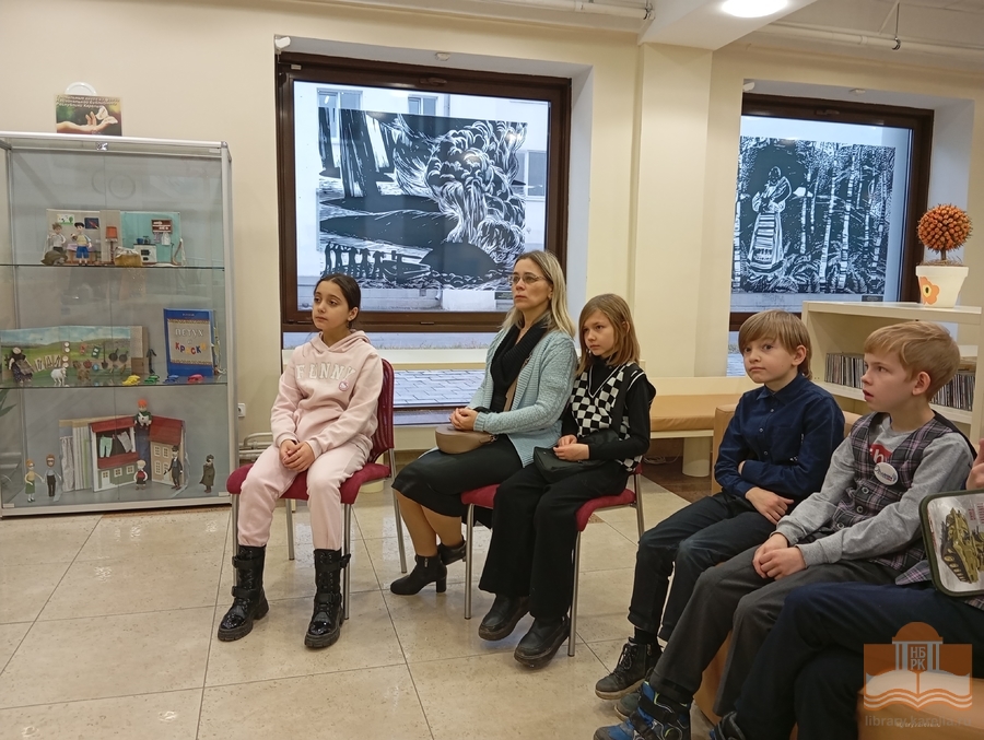 Четвероклассники школы №11 на экскурсии в Национальной библиотеке Карелии