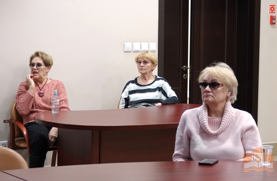 На встрече проекта «Русский музей: виртуальный филиал», посвященной художнику Игорю Орлову