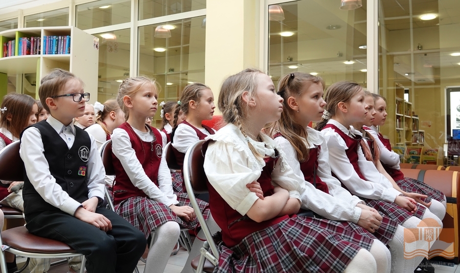 В открытии первичного отделения «Движения Первых» приняли участие ученики 2 «А» класса специализированной школы искусств