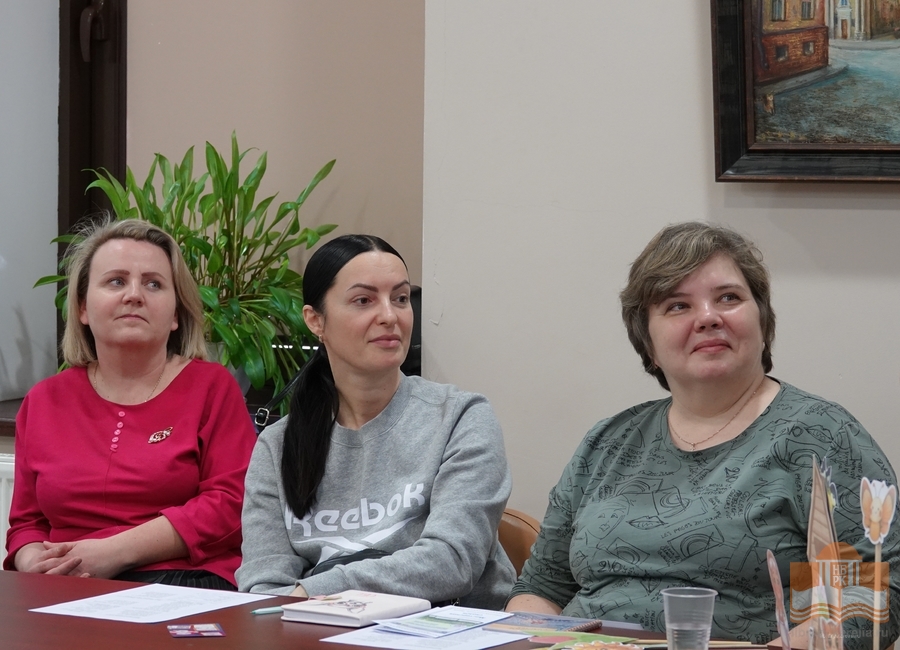 Участники творческой встречи с автором книг для детей Татьяной Кирюшатовой