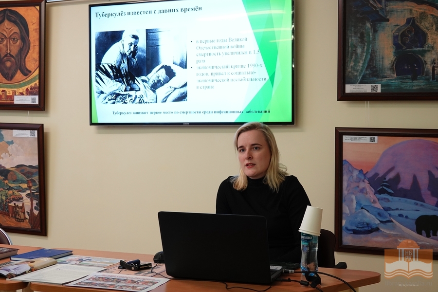 Главный врач Республиканского противотуберкулезного диспансера Екатерина Владимировна Пахомова
