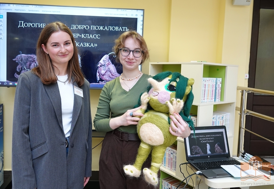 Творческая встреча «Своя сказка» с карельской художницей Линой Кошелевой