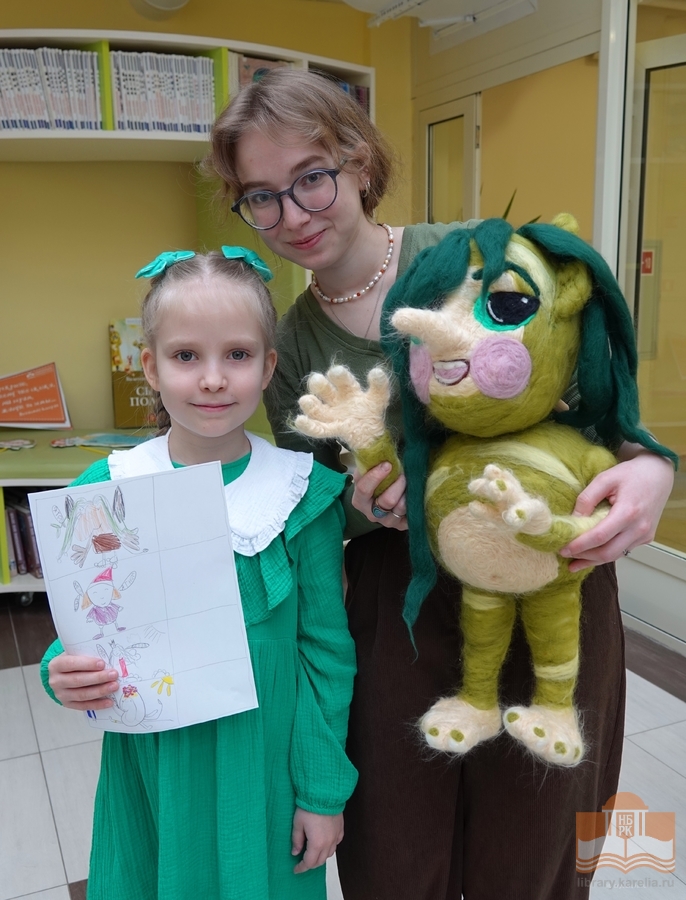 Творческая встреча «Своя сказка» с карельской художницей Линой Кошелевой