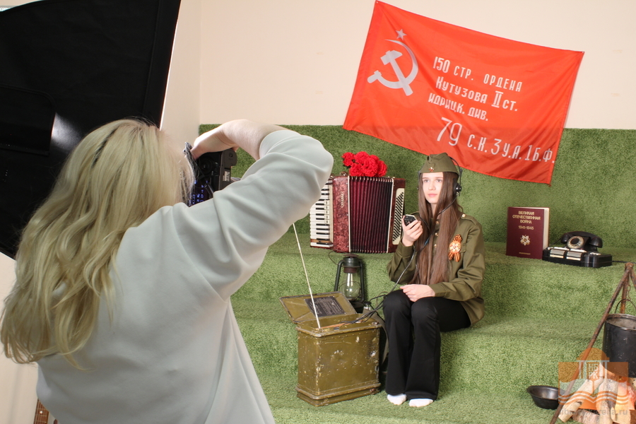 Фотозона «Юные патриоты» фотографа Марины Таренковой